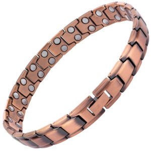 Ultra Strength Copper Magnetic Therapy Anklet for Men (6)