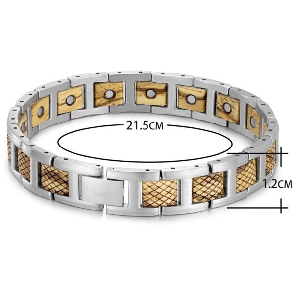 High Gauss Stainless Steel Powerful Magnetic Bracelets_yyt (2)