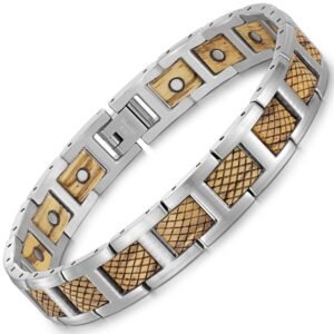 High Gauss Stainless Steel Powerful Magnetic Bracelets_yyt