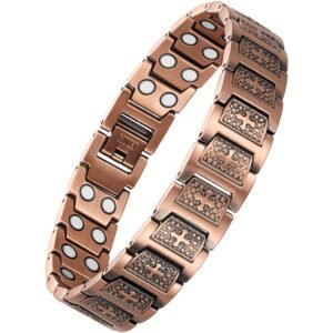 Most Effective Copper Mens Powerful Magnetic Therapy Bracelet (1)