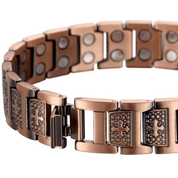 Most Effective Copper Mens Powerful Magnetic Therapy Bracelet (2)