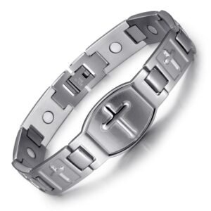 Most Effective Powerful Stainless Steel Magnetic Bracelet_