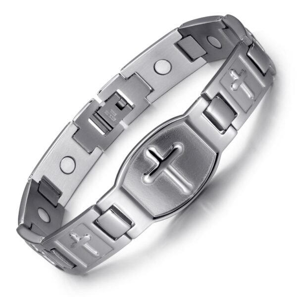 Most Effective Powerful Stainless Steel Magnetic Bracelet_