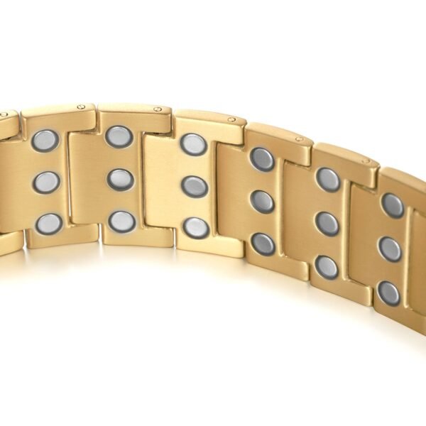 Powerful Strength Gold Stainless Steel 3X Magnetic (4)