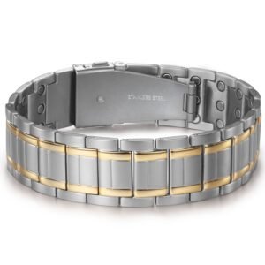 Powerful Strength Stainless Steel 3X Magnetic Bracelets_yy